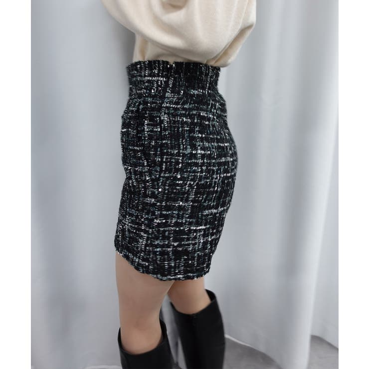 ハイウエストツイードショートパンツ | CORNERS  | 詳細画像13 