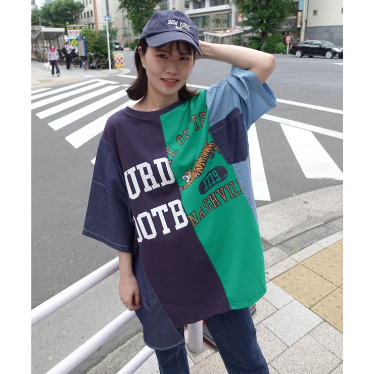 再建築/リメイク/Tシャツリメイクデニム 再建築/リメイク/Tシャツリメイクデニム - メルカリ