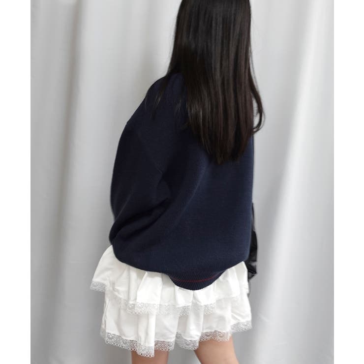 CHILLロゴジャガードニットプルオーバー | CORNERS  | 詳細画像1 