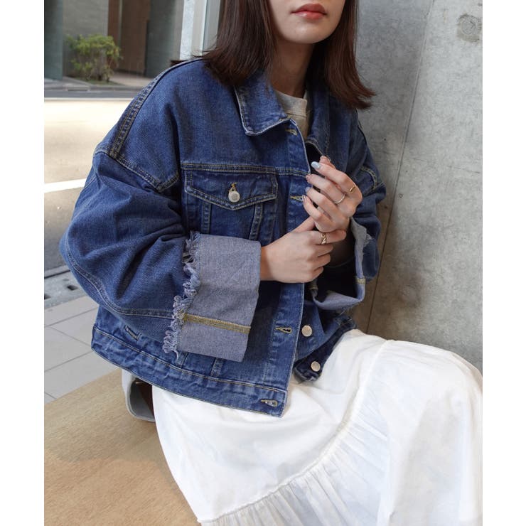 ワイドスリーブデニムジャケット | CORNERS  | 詳細画像5 