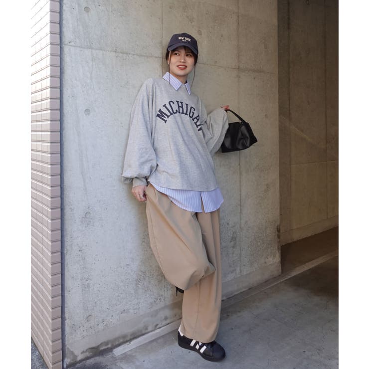 MICHIGAN袖ボリュームドルマンTシャツ | CORNERS  | 詳細画像1 