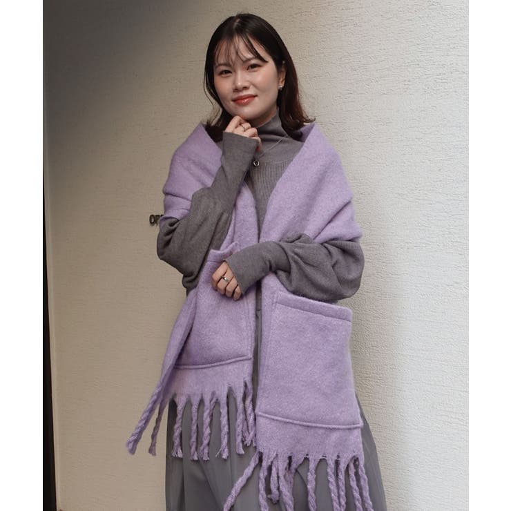 ボリューム太フリンジマフラー | CORNERS  | 詳細画像8 