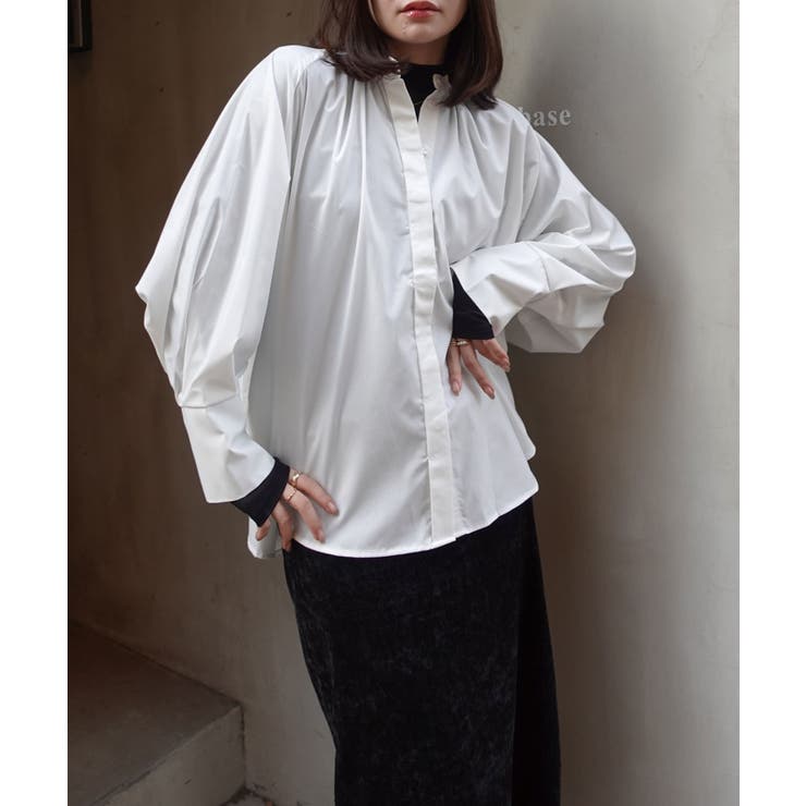 ブロードギャザードルマンブラウス | CORNERS  | 詳細画像24 