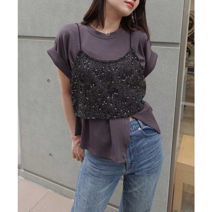 ネップメッシュビスチェ | CORNERS  | 詳細画像12 