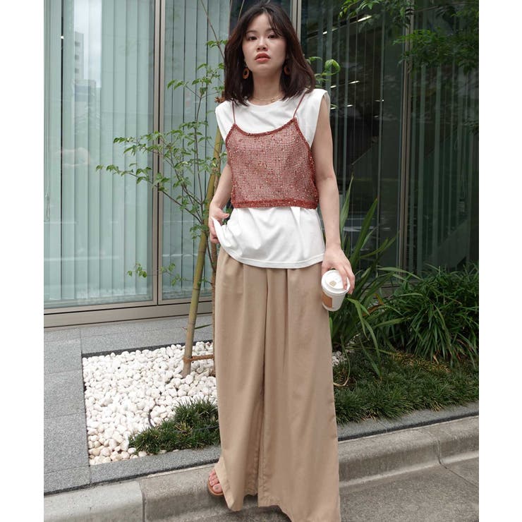 ネップメッシュビスチェ | CORNERS  | 詳細画像13 