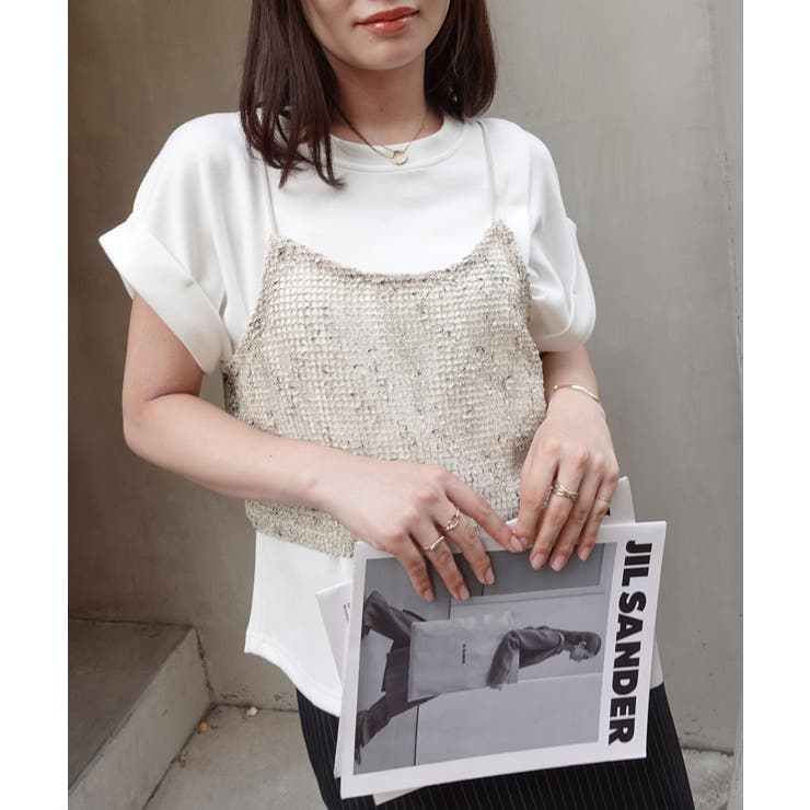 ネップメッシュビスチェ | CORNERS  | 詳細画像1 