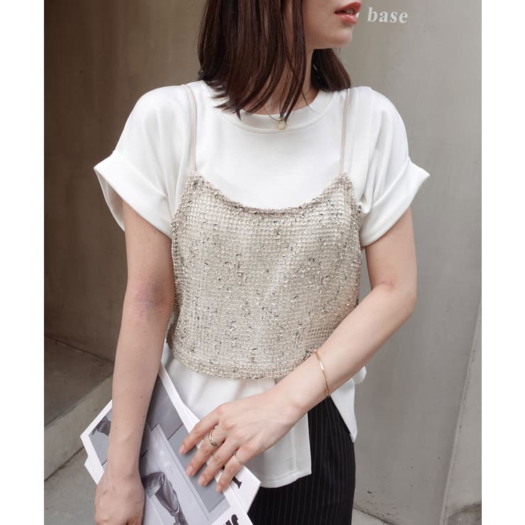 ネップメッシュビスチェ | CORNERS  | 詳細画像2 