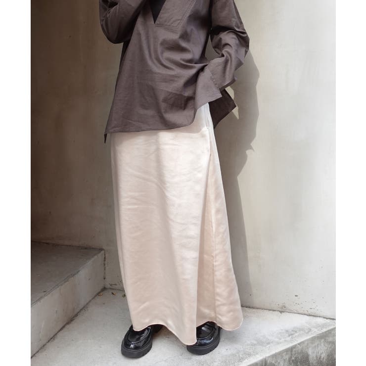 ヴィンテージサテンロングスカート | CORNERS  | 詳細画像7 