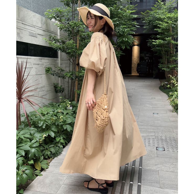 ブロード2wayボリュームスリーブワンピース | CORNERS  | 詳細画像8 