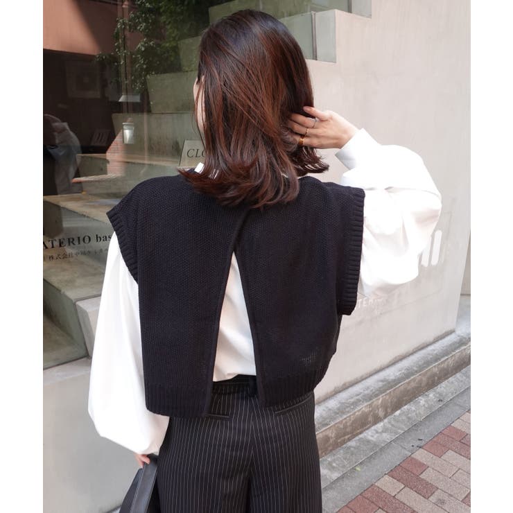 バルキーモスステッチショートトップス | CORNERS  | 詳細画像16 