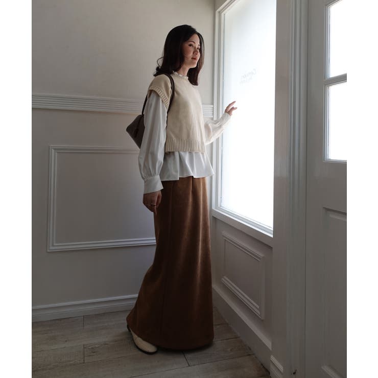 バルキーモスステッチショートトップス | CORNERS  | 詳細画像10 