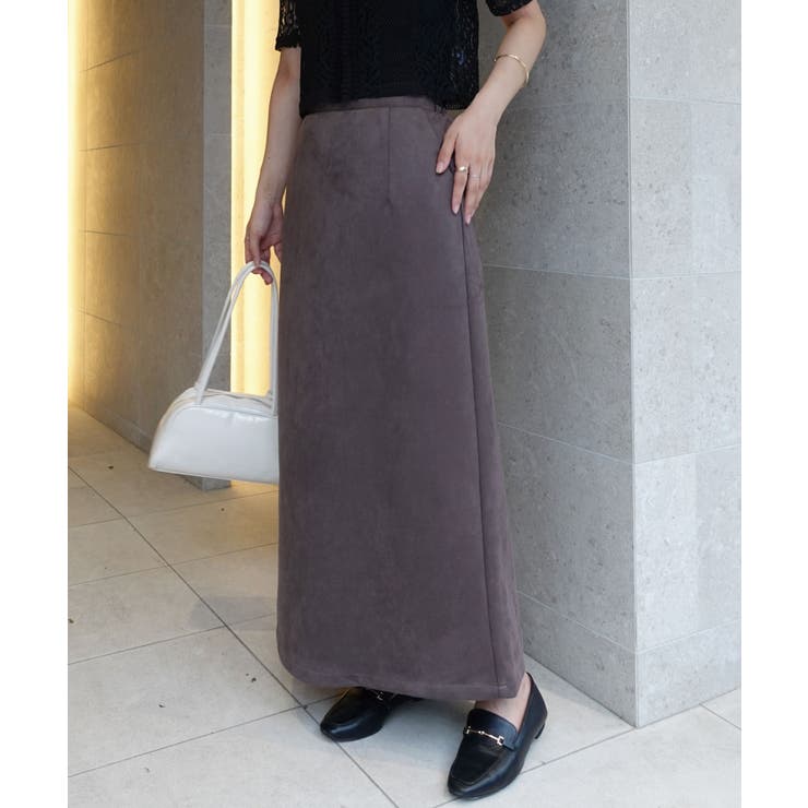 フェイクスエードナロースカート | CORNERS  | 詳細画像24 