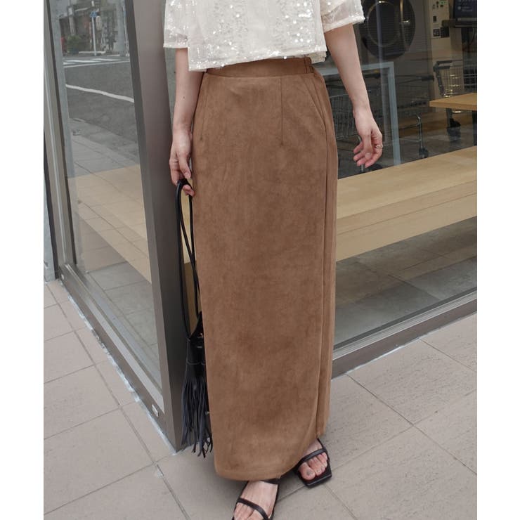 フェイクスエードナロースカート | CORNERS  | 詳細画像11 