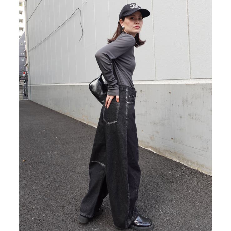 パワーメッシュボトルネックロンT | CORNERS  | 詳細画像24