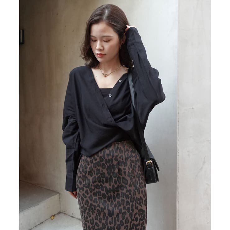 ポプリン2wayカシュクールシャツ | CORNERS  | 詳細画像7 