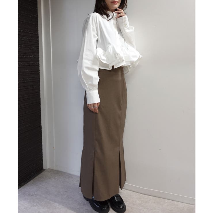 ブロードフリルヘムブラウス | CORNERS  | 詳細画像9 