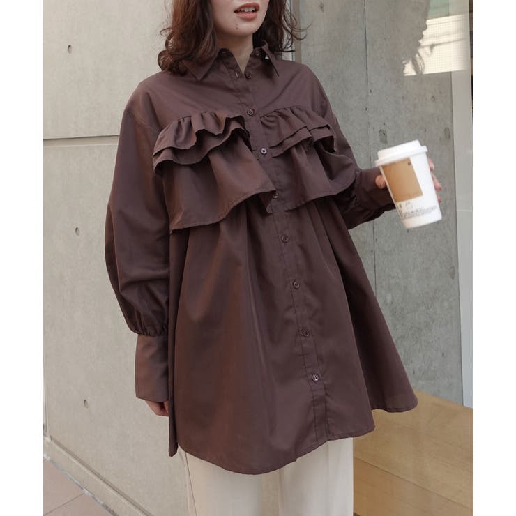 ブロードフリルチュニックブラウス | CORNERS  | 詳細画像10 