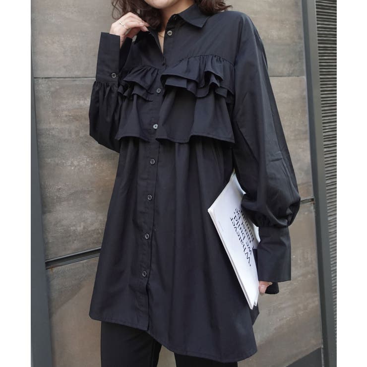 ブロードフリルチュニックブラウス | CORNERS  | 詳細画像8 