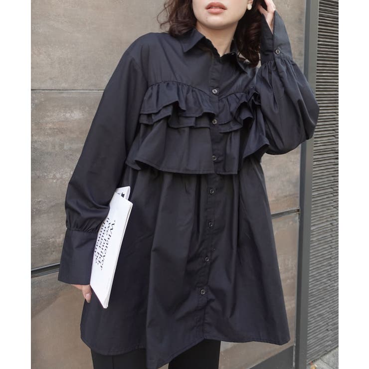 ブロードフリルチュニックブラウス | CORNERS  | 詳細画像12 