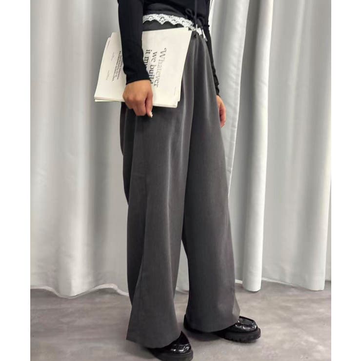 ツイルウエストレースパンツ | CORNERS  | 詳細画像6 