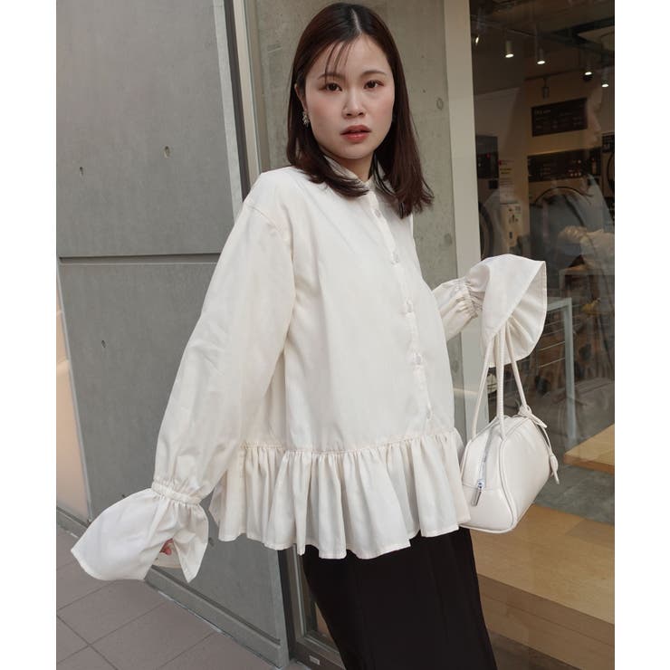 裾フリルブラウス | CORNERS  | 詳細画像11 