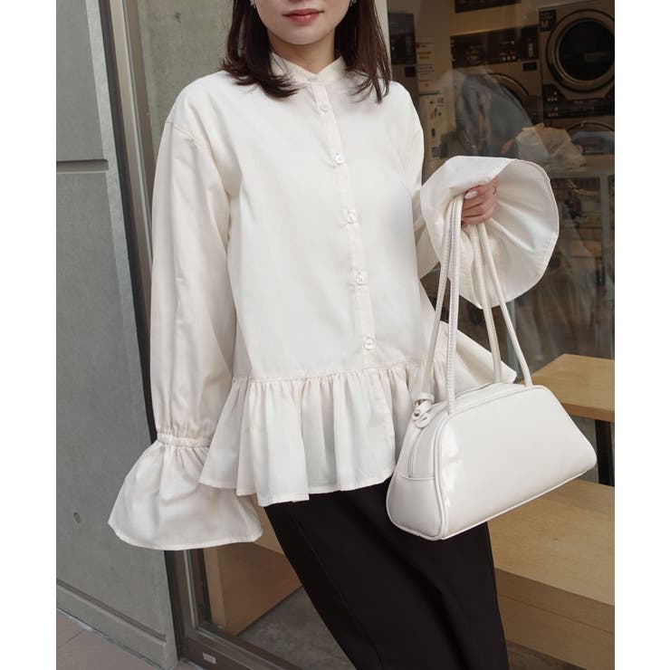 裾フリルブラウス | CORNERS  | 詳細画像9 