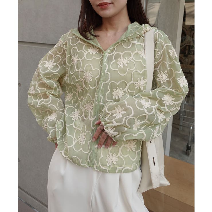 シアーフラワーブルゾン | CORNERS  | 詳細画像6 