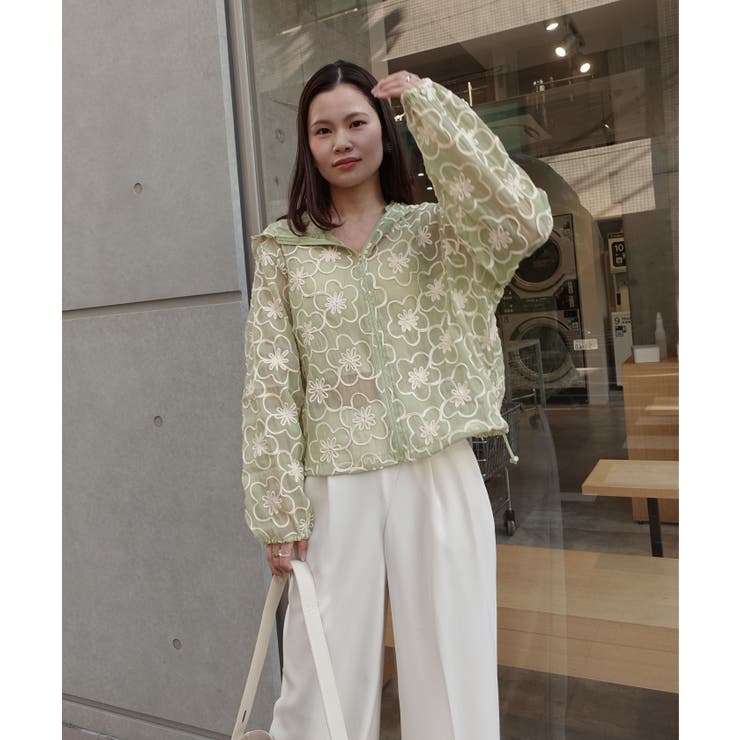 シアーフラワーブルゾン | CORNERS  | 詳細画像12 