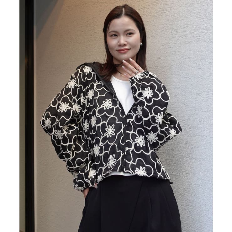 シアーフラワーブルゾン | CORNERS  | 詳細画像2 