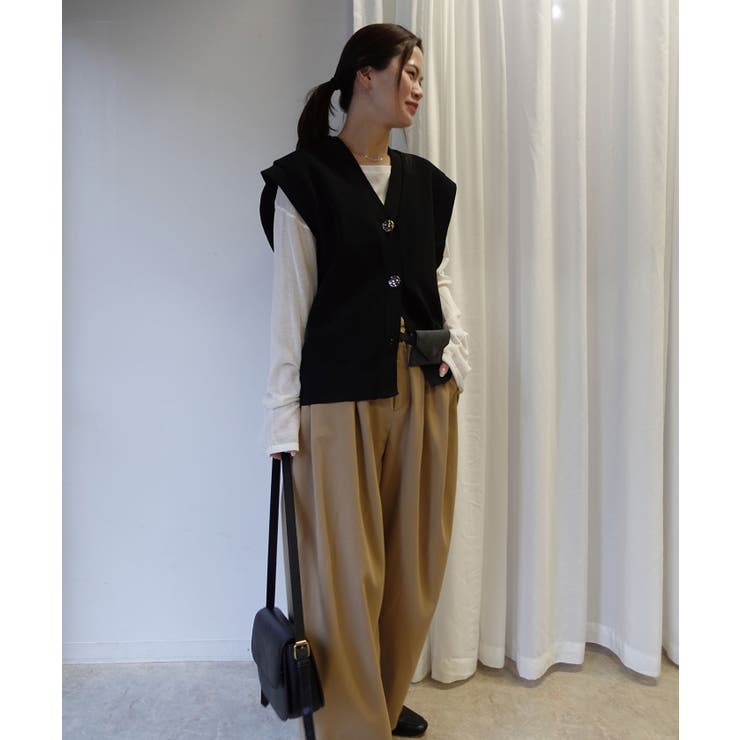 金ボタンVネックベスト | CORNERS  | 詳細画像10 