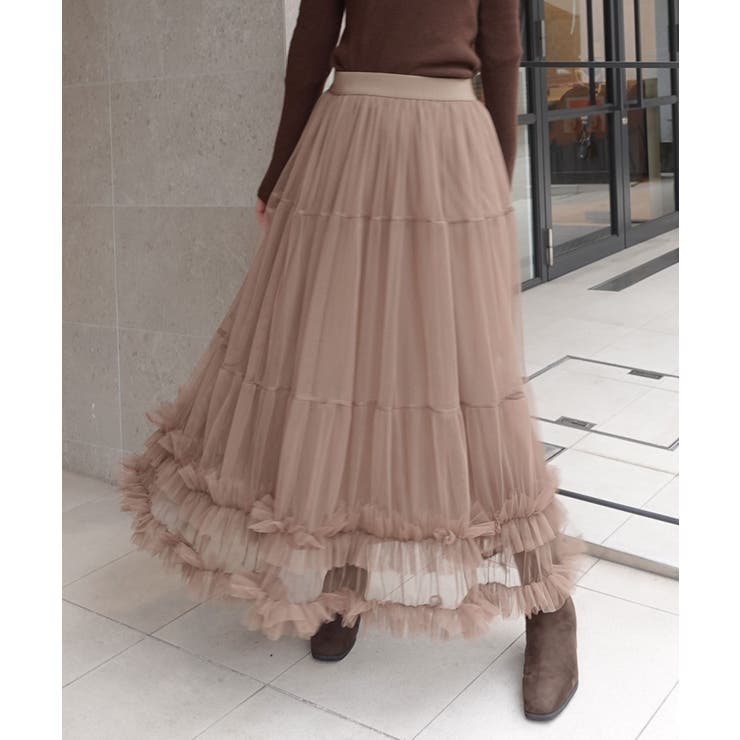 チュールティアードスカート フリル ディズニー | CORNERS  | 詳細画像25 