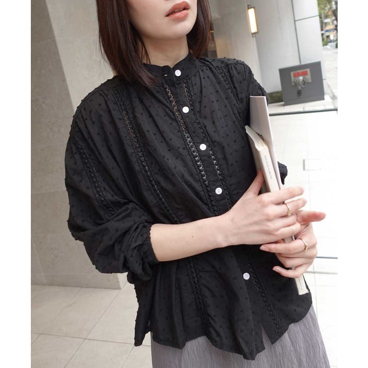 スノーカットドビーブラウス | CORNERS  | 詳細画像9 