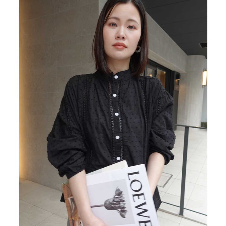 スノーカットドビーブラウス | CORNERS  | 詳細画像8 