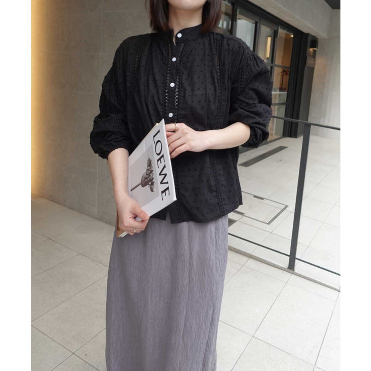 スノーカットドビーブラウス | CORNERS  | 詳細画像7 