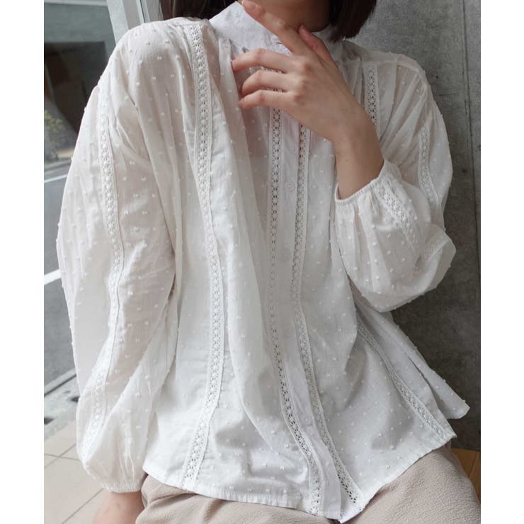 スノーカットドビーブラウス | CORNERS  | 詳細画像3 