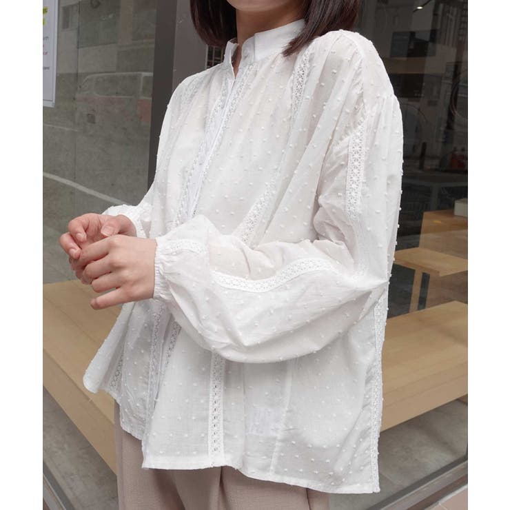 スノーカットドビーブラウス | CORNERS  | 詳細画像4 