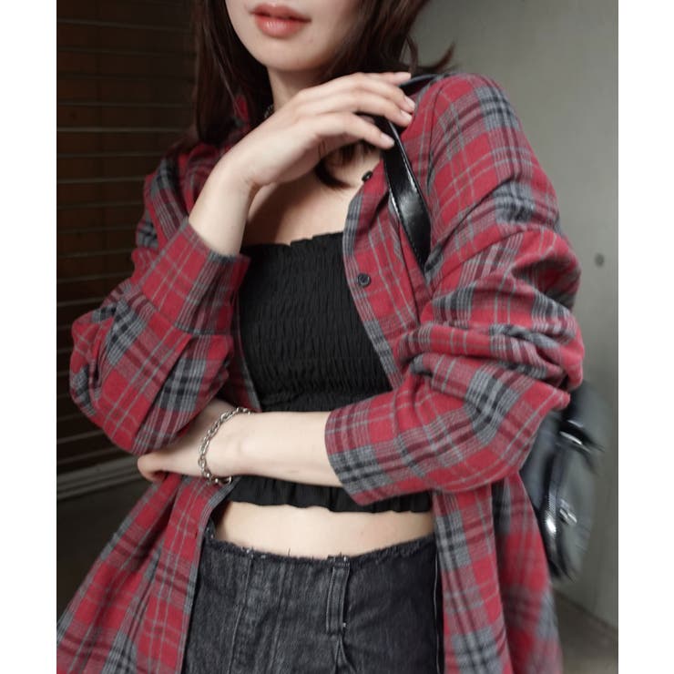 レッド | ネルチェックシャツ | CORNERS 