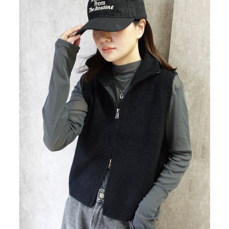 ダブルジップベスト | CORNERS  | 詳細画像7 