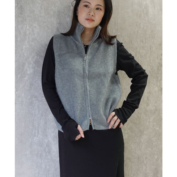 ダブルジップベスト | CORNERS  | 詳細画像3 