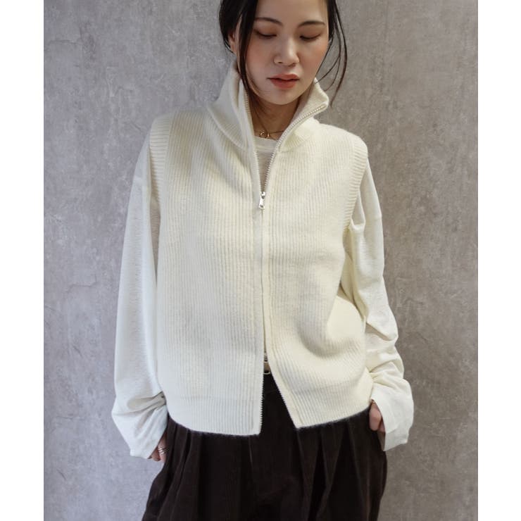 ダブルジップベスト | CORNERS  | 詳細画像2 