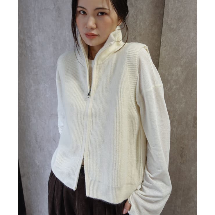 ダブルジップベスト | CORNERS  | 詳細画像13 