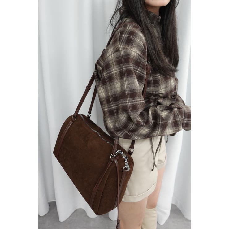 フェイクスエードボストンバッグ | CORNERS  | 詳細画像9 