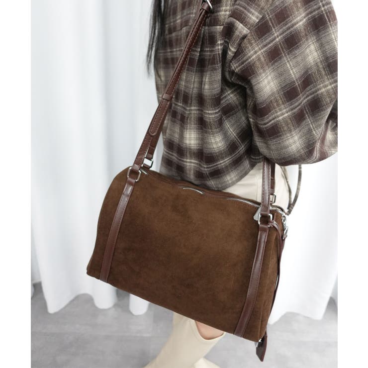 フェイクスエードボストンバッグ | CORNERS  | 詳細画像8 