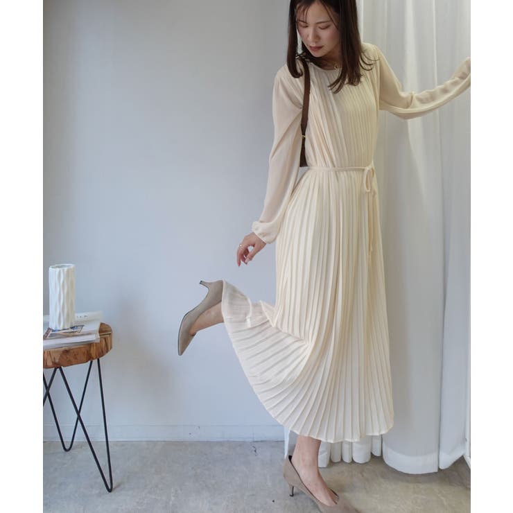 【オケージョン・フォーマル対応】プリーツワンピース | CORNERS  | 詳細画像25 