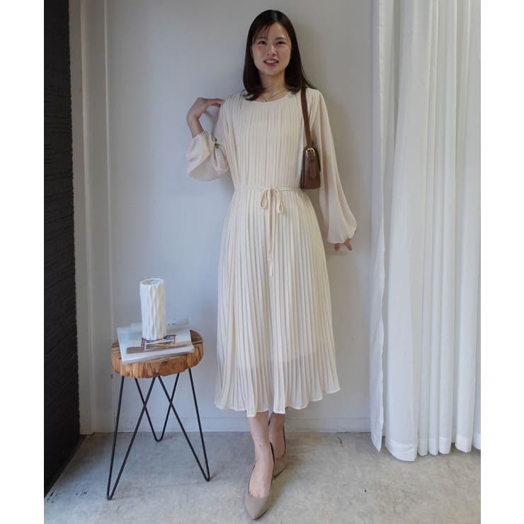 【オケージョン・フォーマル対応】プリーツワンピース | CORNERS  | 詳細画像22 