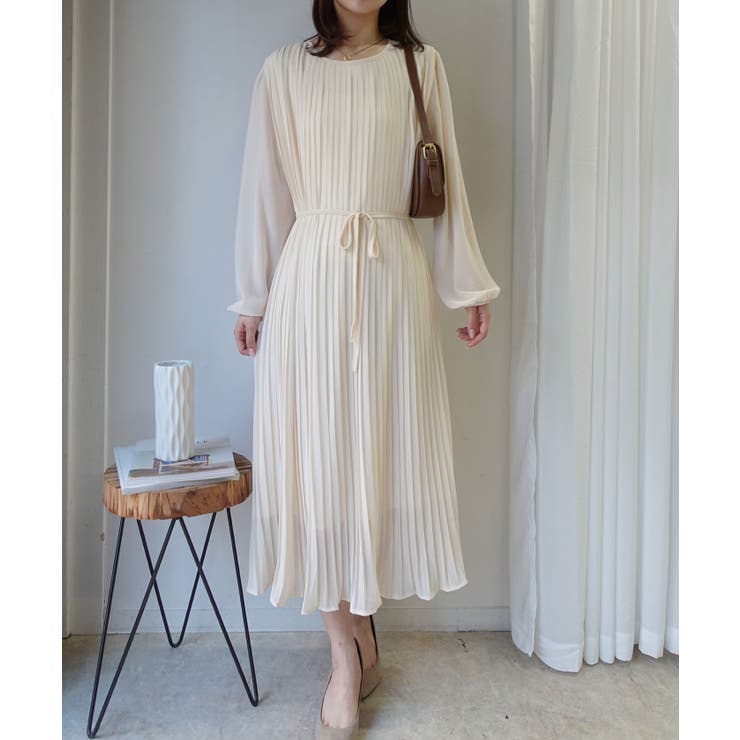 【オケージョン・フォーマル対応】プリーツワンピース | CORNERS  | 詳細画像21 