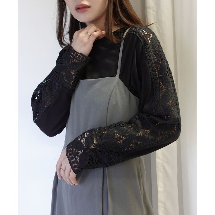 袖レーストップス | CORNERS  | 詳細画像1 