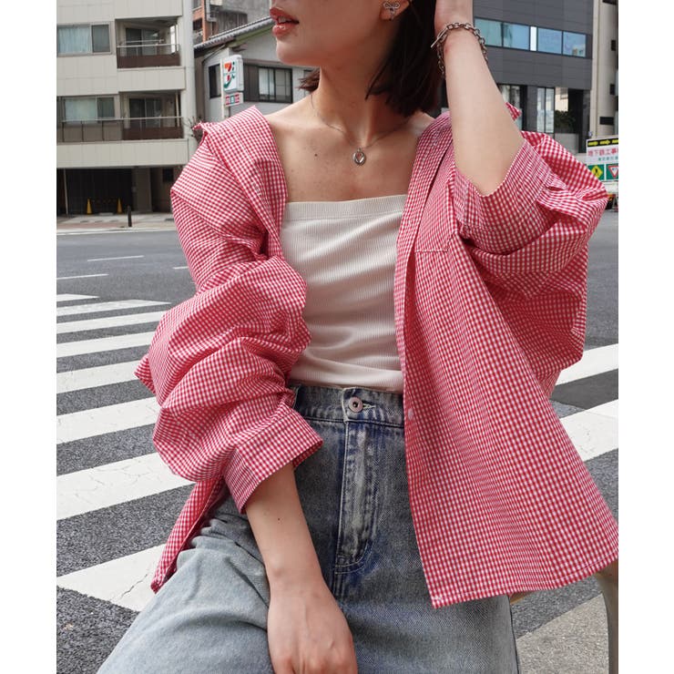 ギンガムチェックシャツ[品番：TRIW0004064]｜CORNERS