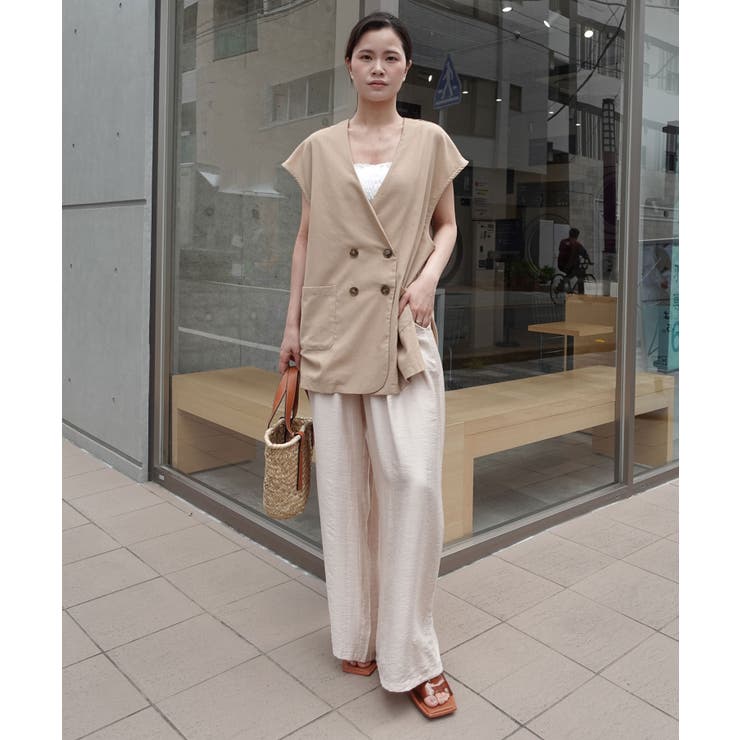 リネンライクイージーパンツ | CORNERS  | 詳細画像19 