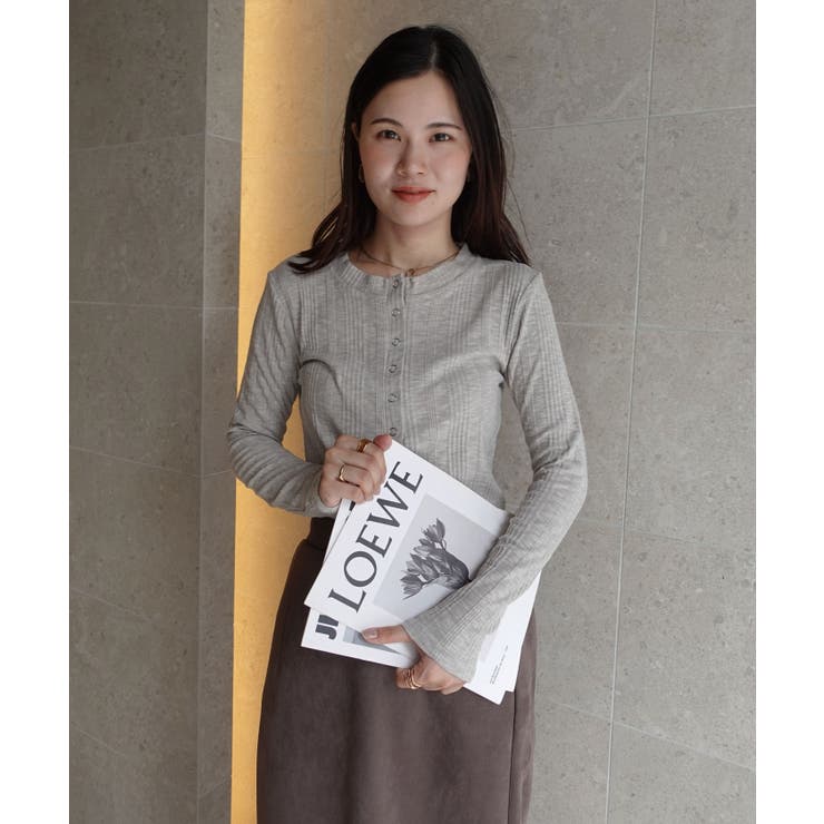 ヘンリーネックスリムフィットロンT | CORNERS  | 詳細画像8 